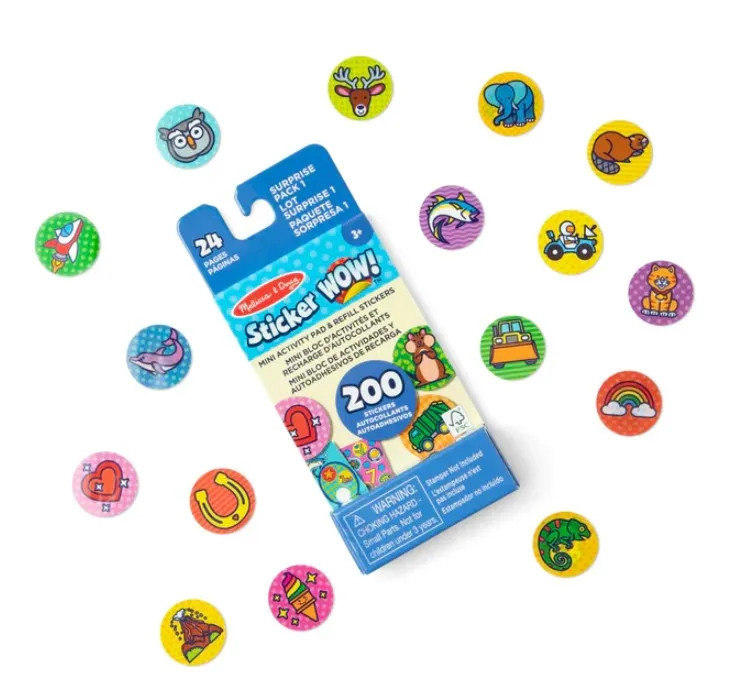 Melissa & Doug Mini Activity Pad with Refill Stickers | 46050299