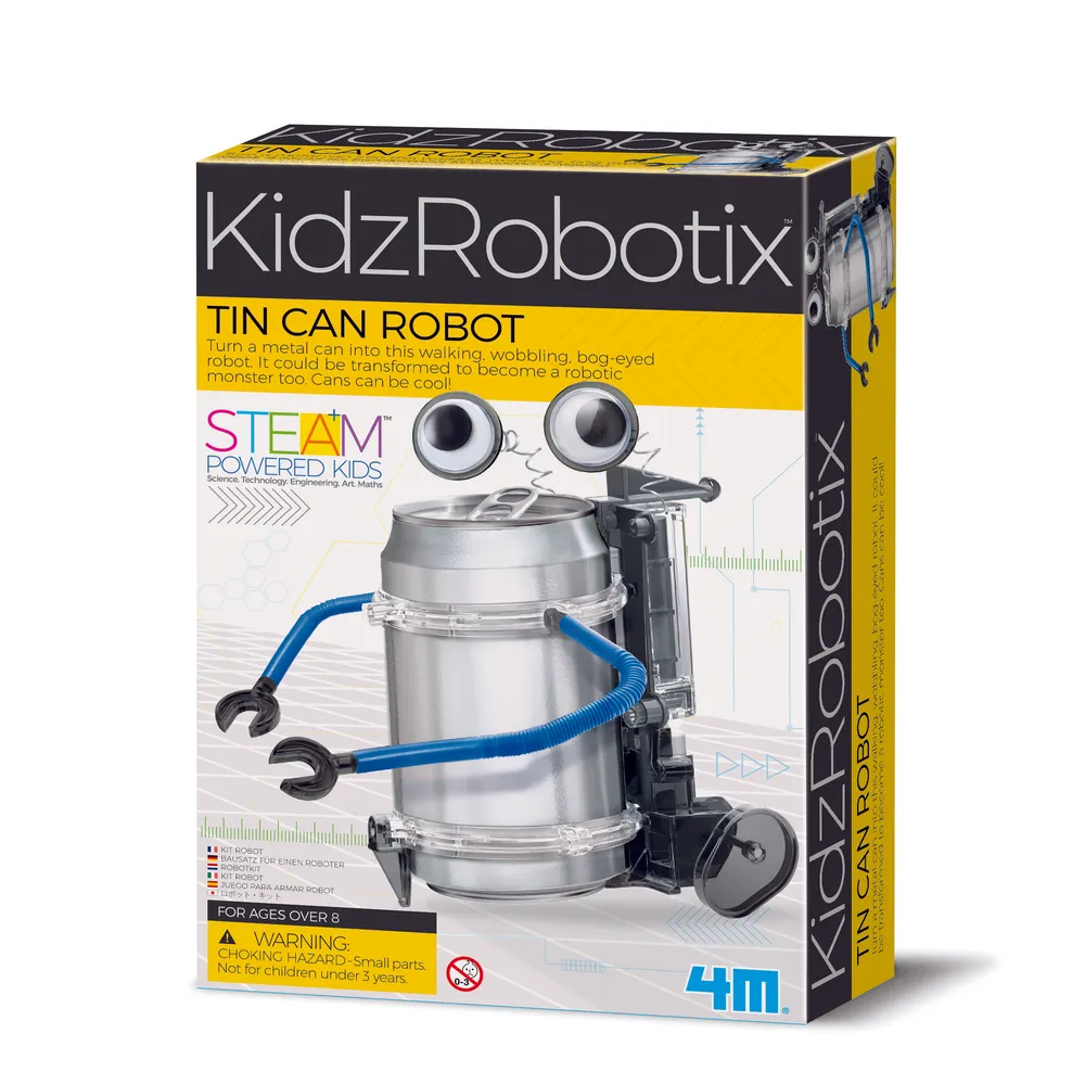 4M Tin Can Robot | DIY Recycling Robotics Kit for Kids | 48603270