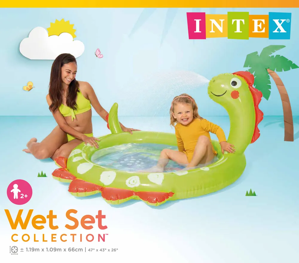 INTEX DINOSAUR SPRAY POOL | 42158437