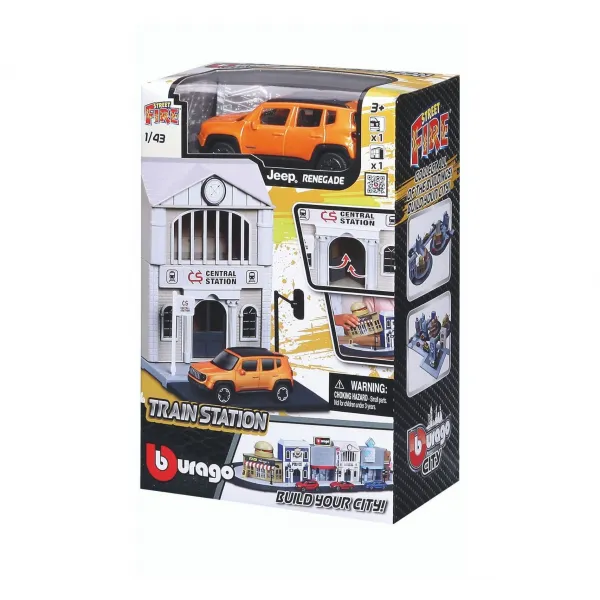 Bburago STR FIRE URAGO CITY | Train Station | 47531505