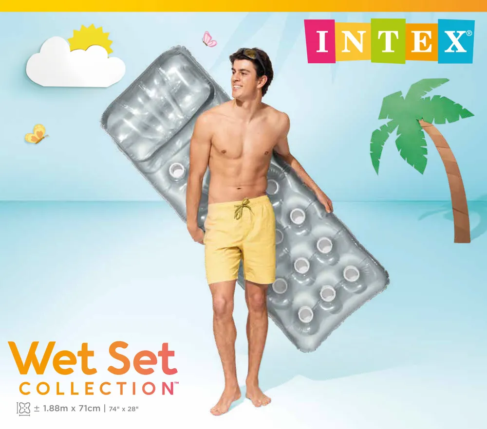 INTEX 18-POCKET SUNTANNER MAT | 42158894